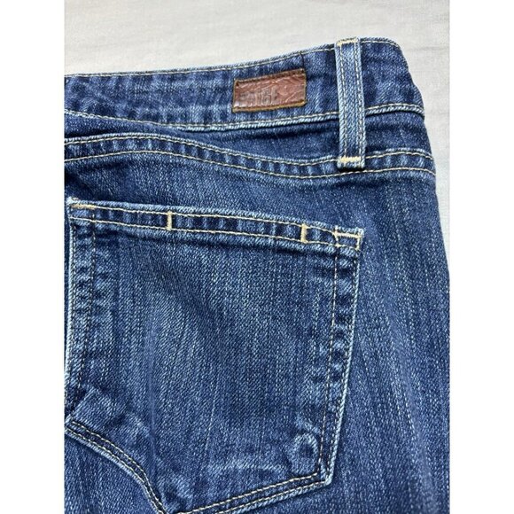 PAIGE | Women's Jeans Skyline Ankle Peg Size 27 Blue Low-Rise Straight 30x27 - Picture 7 of 9